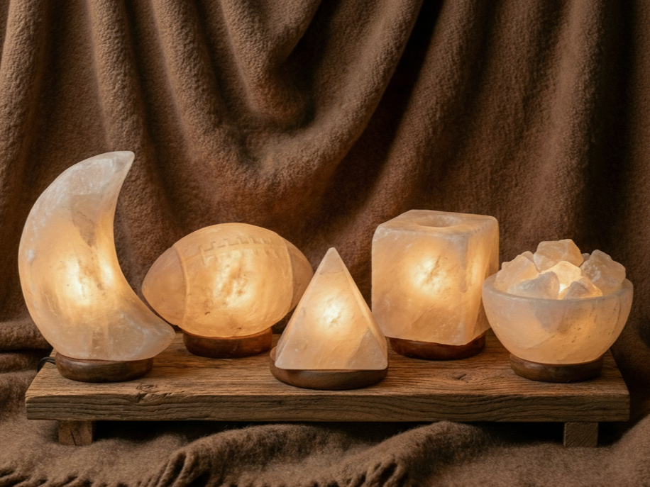Himalayan White Salt Lamp